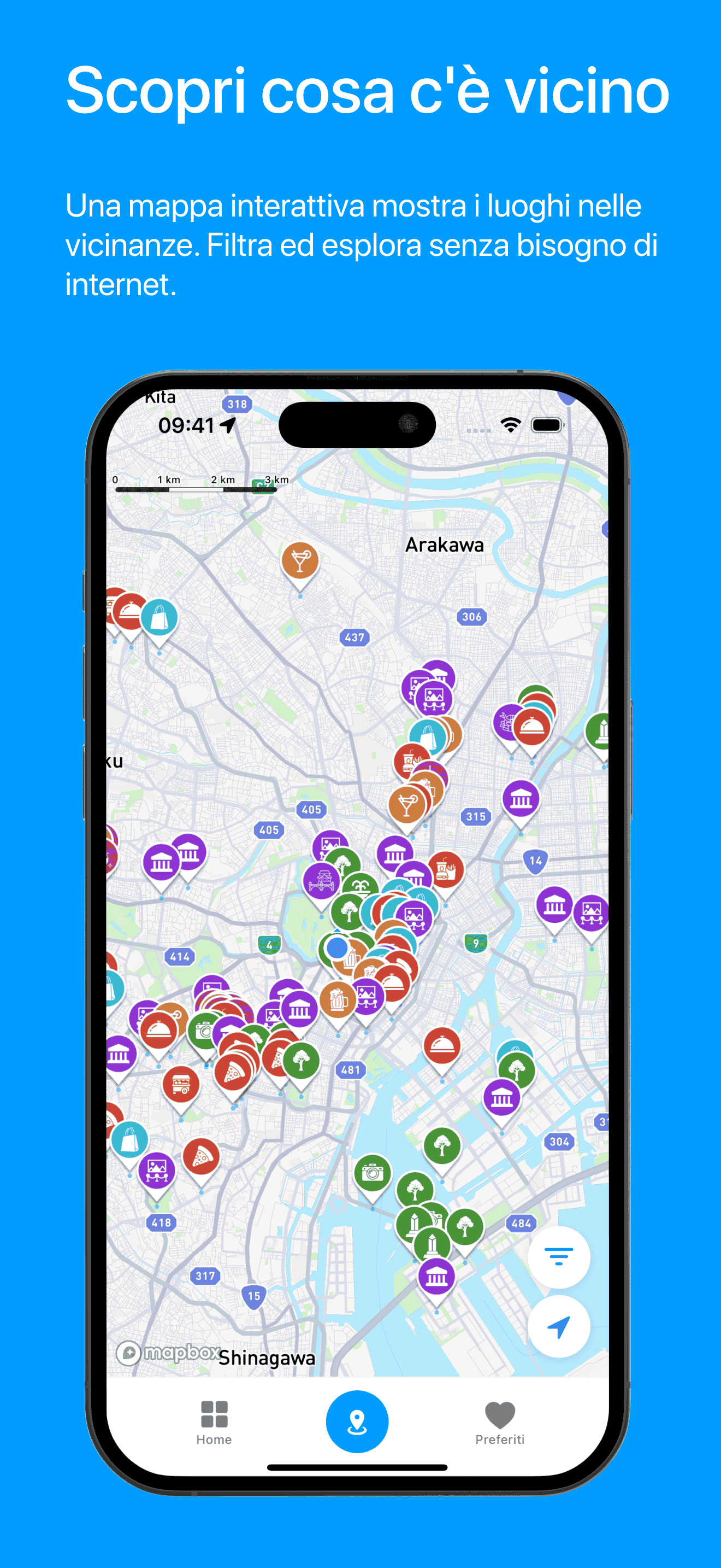 Visit Baku mapPage Screenshot