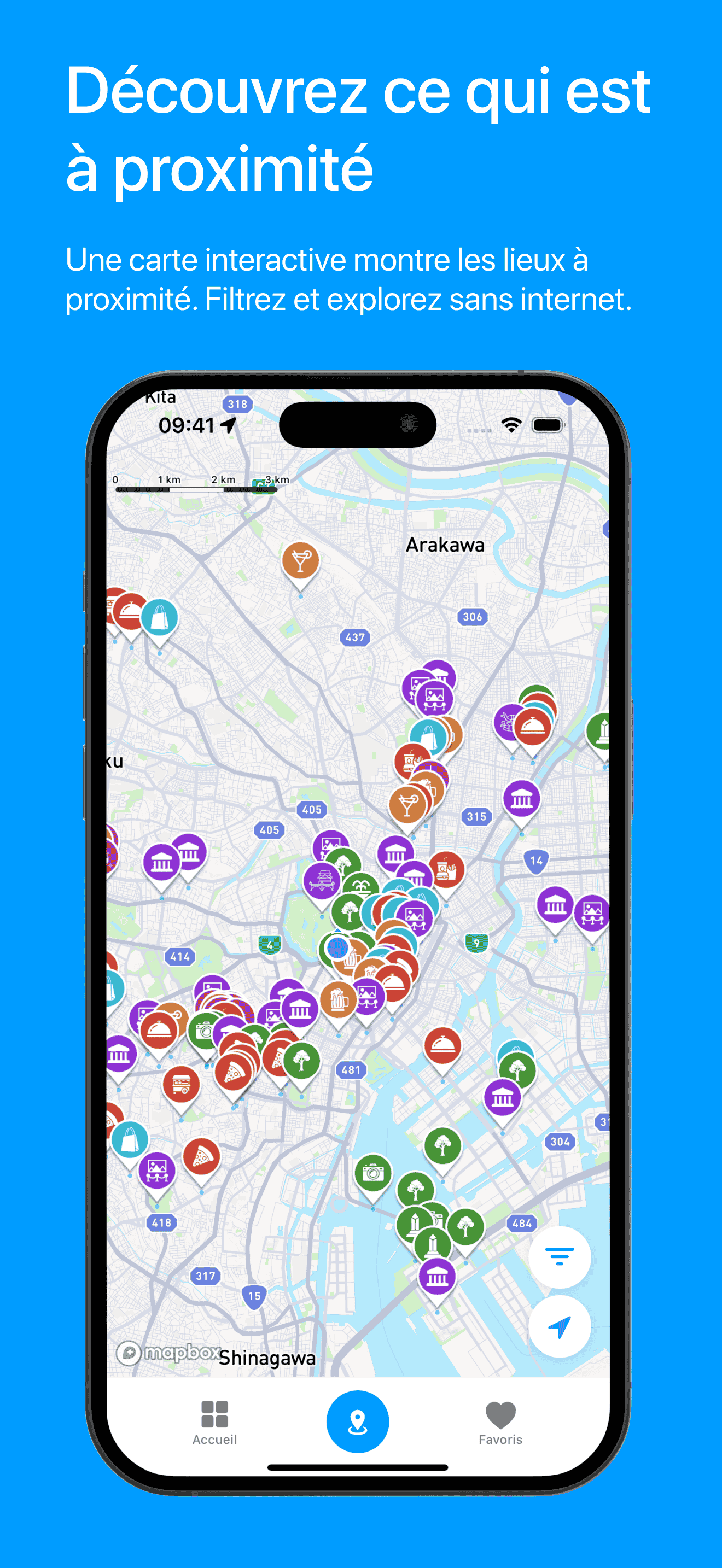 Visit Baku mapPage Screenshot