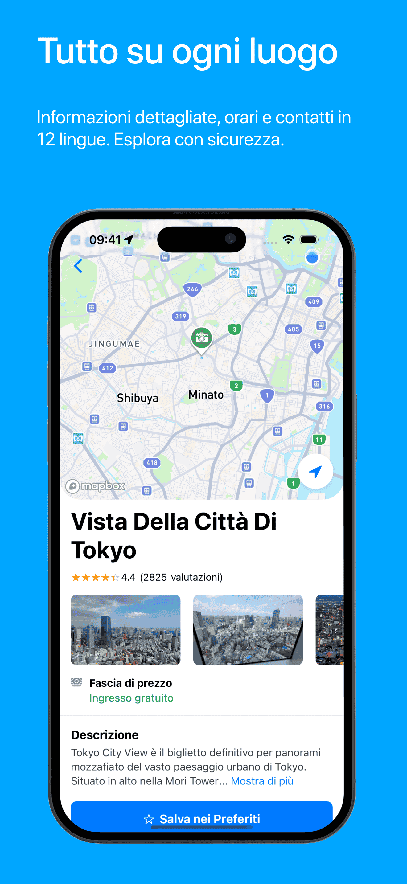 Visit Baku placePage Screenshot